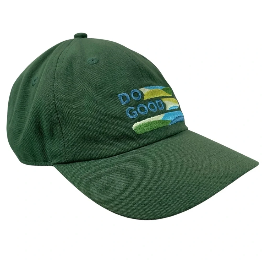 Cotopaxi‎ Do Good Hat Unisex Green Cotton Adjustable Dad Cap Embroidered